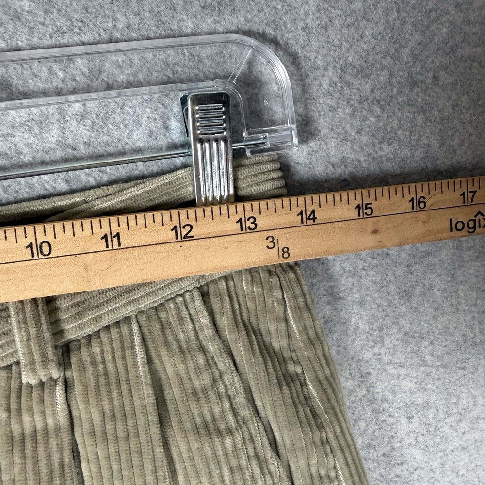 Gap Corduroy Pants Womens 6 Khaki Beige Loose Fit Baggy Vintage - Picture 5 of 8